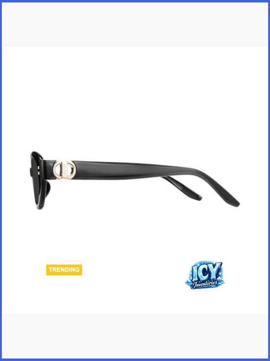 Vintage Narrow Cat-Eye Polarized Sunglasses for Women Men, TR90 main image 4